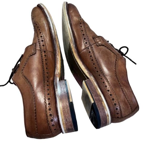 Ben Sherman The Original Wingtip Leather Oxford Shoes main image 7